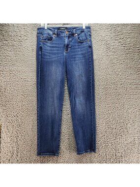 Liverpool Jeans Womens 10/30 The Girlfriend Blue Stretch Denim